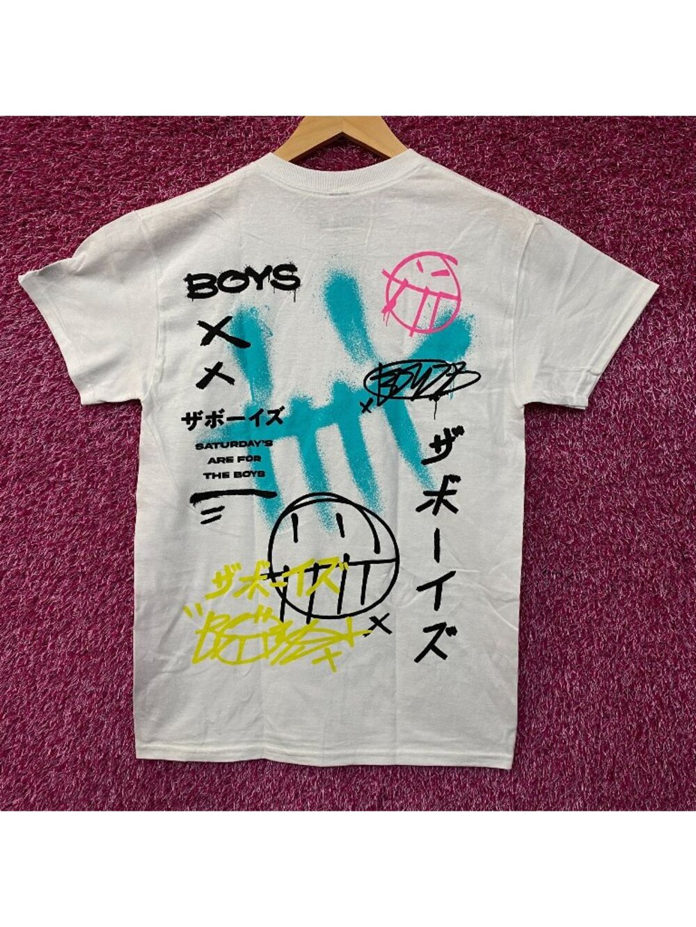 Spencer's The Boys 2 Saturdays Graphic T-Shirt Small